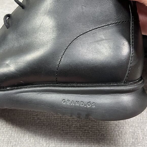 Cole Haan Boots Mens Size 12 Black Zero Grand Soft Leather Chukka Boots C26198 main image 13